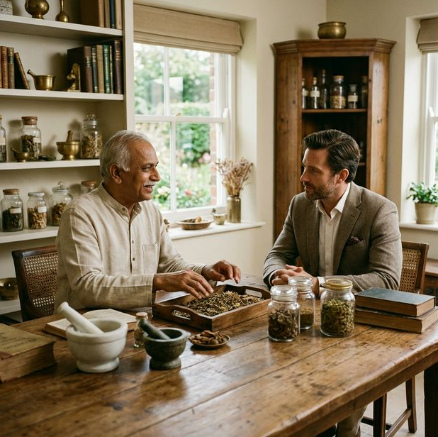 Ayurvedic Therapy Session